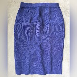 Purple Pencil Skirt